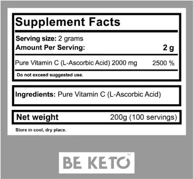 Vitamina C 100%
