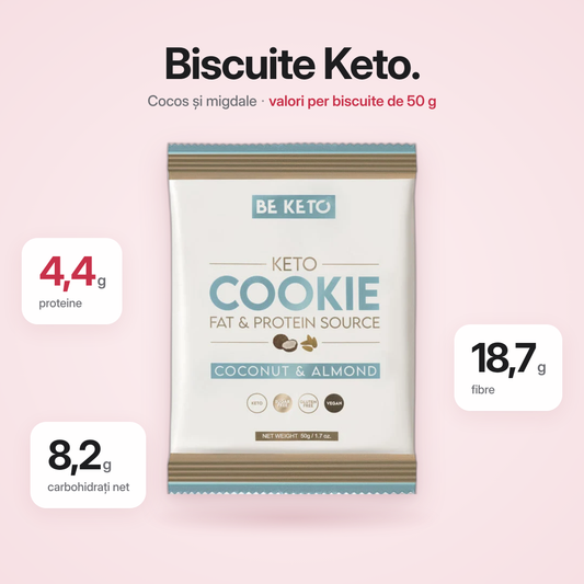 Biscuit Keto Cocos & Migdale 50g (BE KETO)