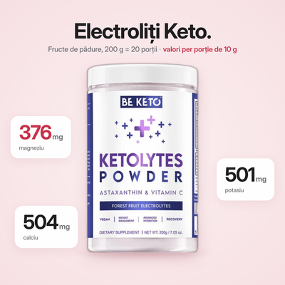 Pudra Electroliti Keto – Fructe de Padure 200g (BE KETO)