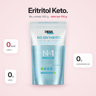 Eritritol BIO Organic No1 500g (BE KETO)