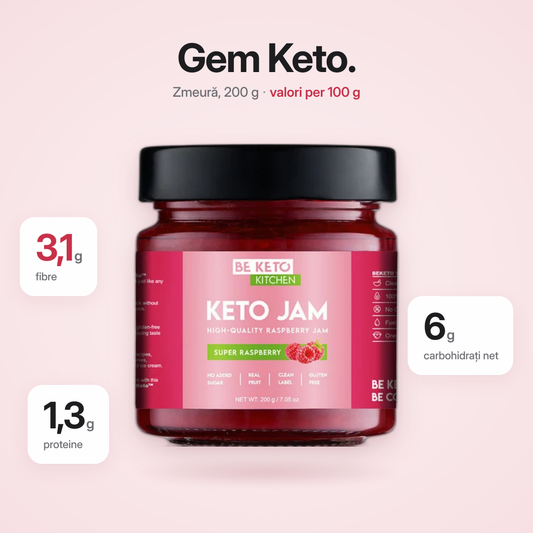 Dulceata Keto Zmeura Super 200g (BE KETO)
