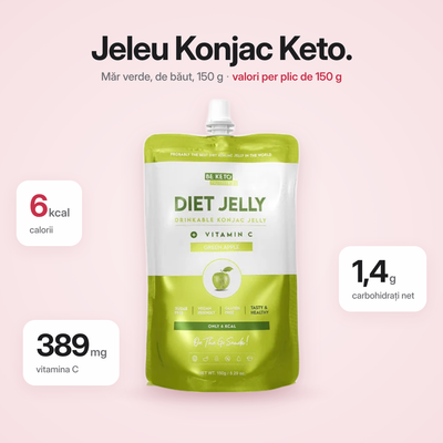 Jeleu Diet Konjac – Mar Verde – 150g (BE KETO)