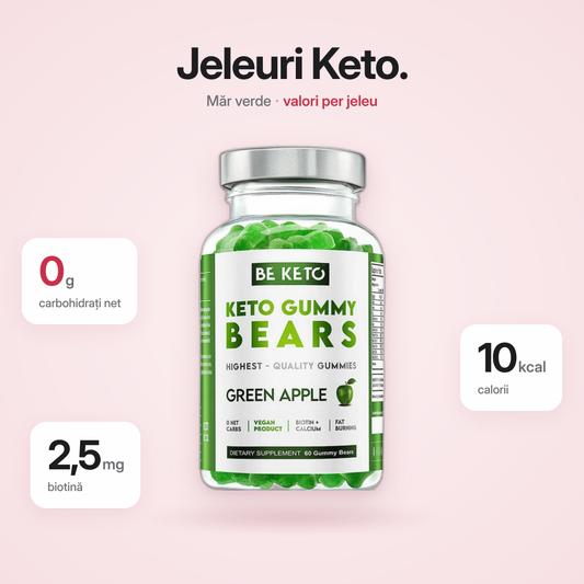 Jeleuri Keto cu Biotina – Mar Verde