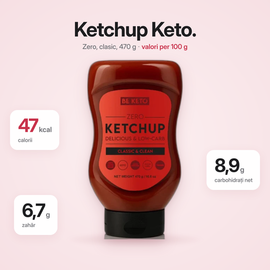 Ketchup Keto 470g (BE KETO)
