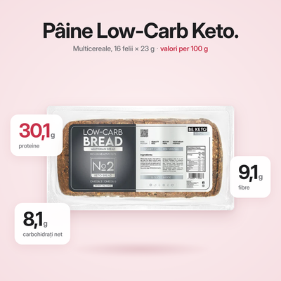 Paine Multicereale Keto 360g (BE KETO)