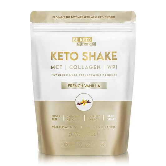 Shake Diet Keto – Vanilie Franceza 500g (BE KETO)