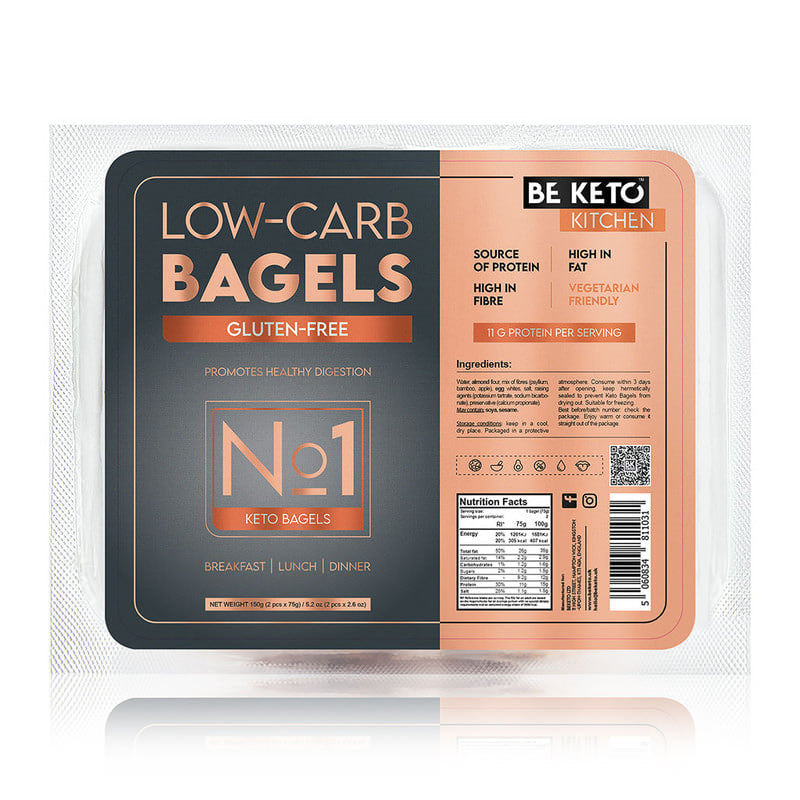Chifla tip bagel Fara Gluten Keto 150g (BE KETO)