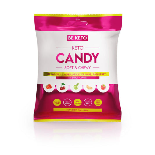 Bomboane Keto Mix Fructe – 70g (BE KETO)