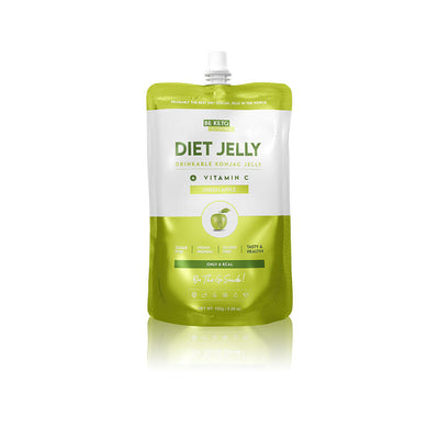 Diet Konjac Jelly – Green Apple – 150g (BE KETO)