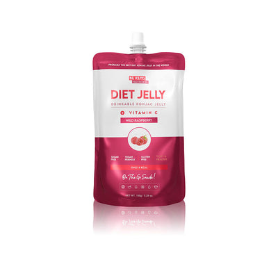 Jeleu Diet Konjac – Zmeura Salbatica – 150g (BE KETO)