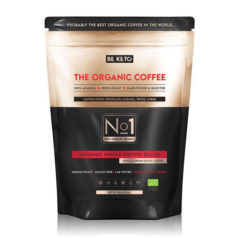Cafea organica – boabe 250 g