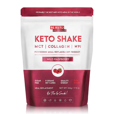 Shake Diet Keto – Zmeură Salbatica 500g (BE KETO)