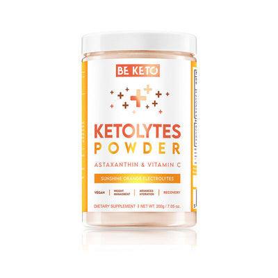 Keto Electrolyte Powder – Sunshine Orange 200g (BE KETO)