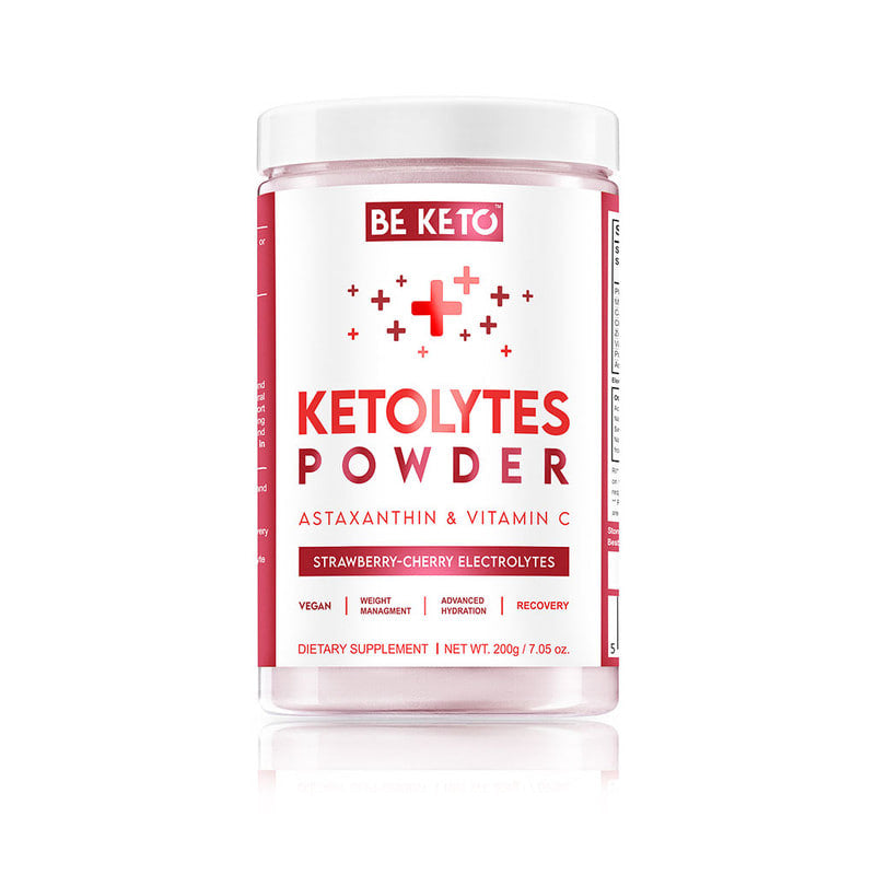 Pudra Electroliti Keto – Capsuna si Cires 200g (BE KETO)