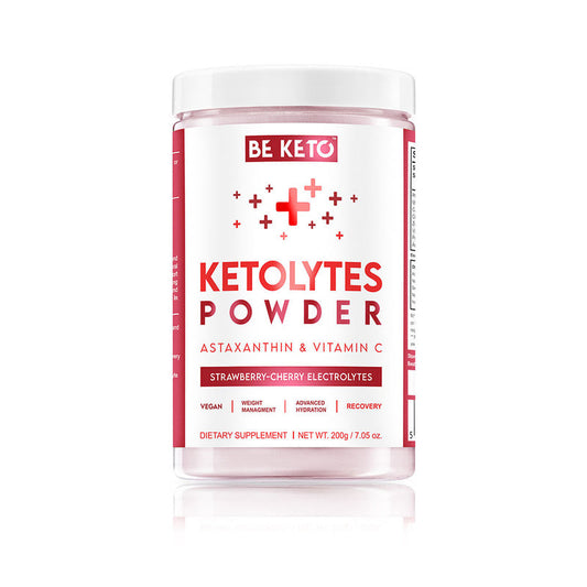 Pudra Electroliti Keto – Capsuna si Cires 200g (BE KETO)