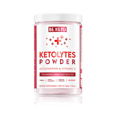 Keto Electrolyte Powder – Strawberry Cherry 200g (BE KETO)
