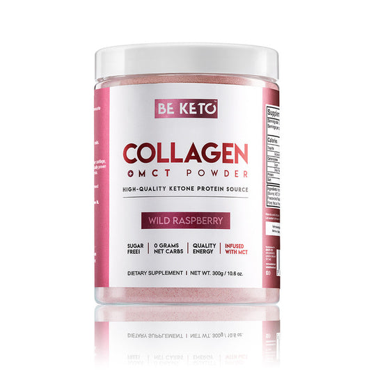 Colagen Keto Zmeura Salbatica + MCT 300g (BE KETO)