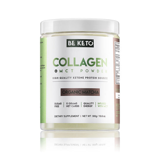 Colagen Keto Matcha Organic + MCT 300g (BE KETO)