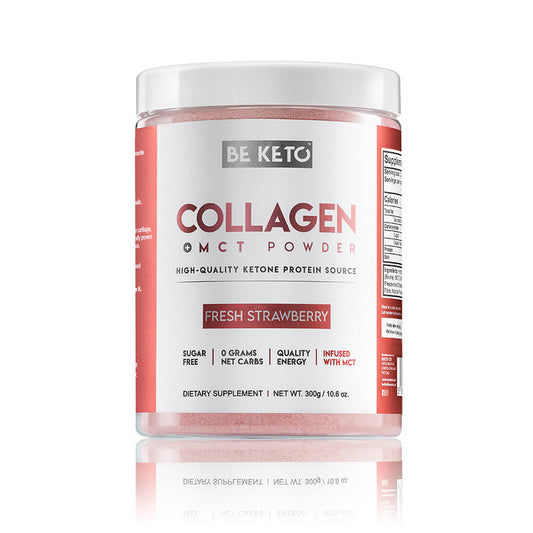 Colagen Keto Capsuna Proaspata + MCT 300g (BE KETO)