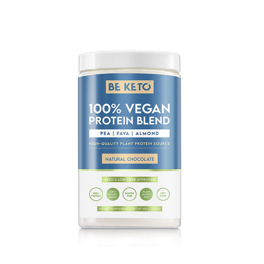 Proteina Vegana – Ciocolata Naturala 500g