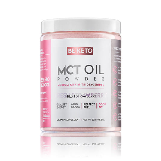Pudra Ulei MCT – Capsuni Proaspete 300g