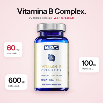 Complex de vitamina B – 60 capsule