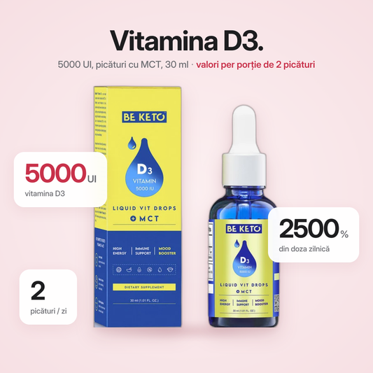 Vitamina D3 in picaturi – 30 ml